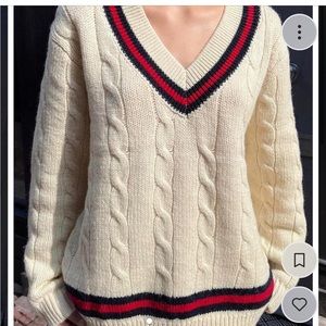 Brandy melville one size only nikki striped sweater wool